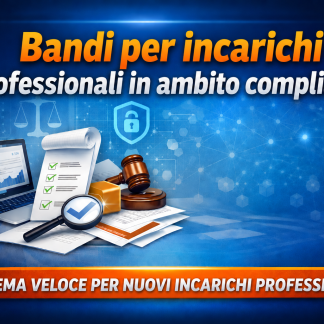 Alert Bandi servizi di consulenza Compliance