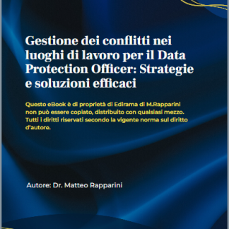 Ebook -  Gestione dei Conflitti sui Luoghi di Lavoro per il DPO