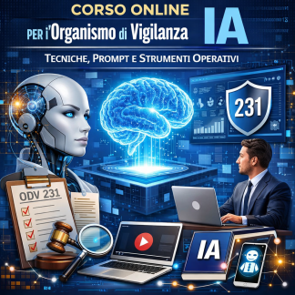 Corso Online: IA per l’Organismo di Vigilanza 231 — Tecniche, Prompt e Strumenti Operativi