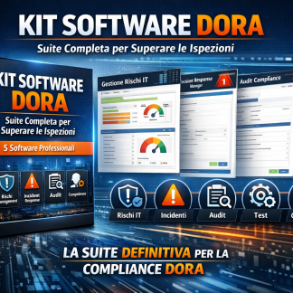 KIT SOFTWARE DORA – SUITE COMPLETA PER SUPERARE LE ISPEZIONI