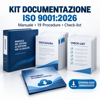 Kit documentazione ISO 9001:2026